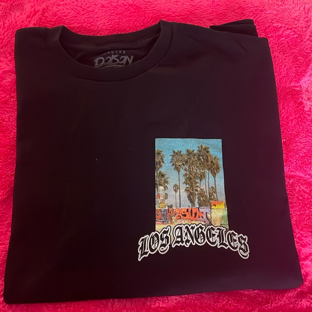 Men’s 2XL Poison Los Angeles T Shirt